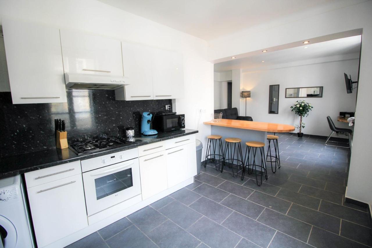 Appartement calme et spacieux, Cité et ville à pied, WIFI, 2 chambres, 3 lits Carcassonne Exterior foto